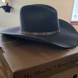 Charlie 1 Horse Granite Gray Western Hat